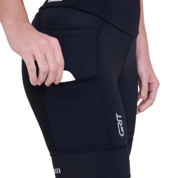 BERMUDA GRIT BOSSA 7 BOLSOS 18CM IND PRETO - Imagem 4